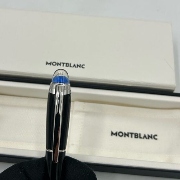 Mont Blanc blue planet star walker Ball point pen - Picture 4 of 16